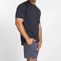 Factory High Quality Custom O Neck Sports Quick-Drying Breathable Short Sleeve T Shirt Men Fitness T Shirt for Gym Workout