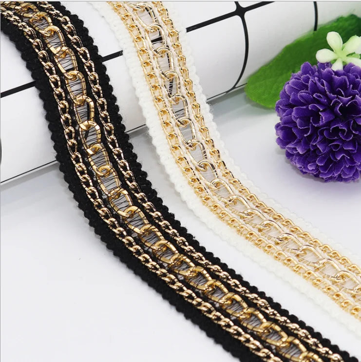 2025 Custom New Summer Garment Lace Popular Thin Color Contrast Decorative Lace Limited Edition Apparel Trim Accessories