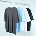 Custom Graphic Print Men's T-shirt Blank Luxury Oversized Drop Shoulder Design Cotton T-shirt