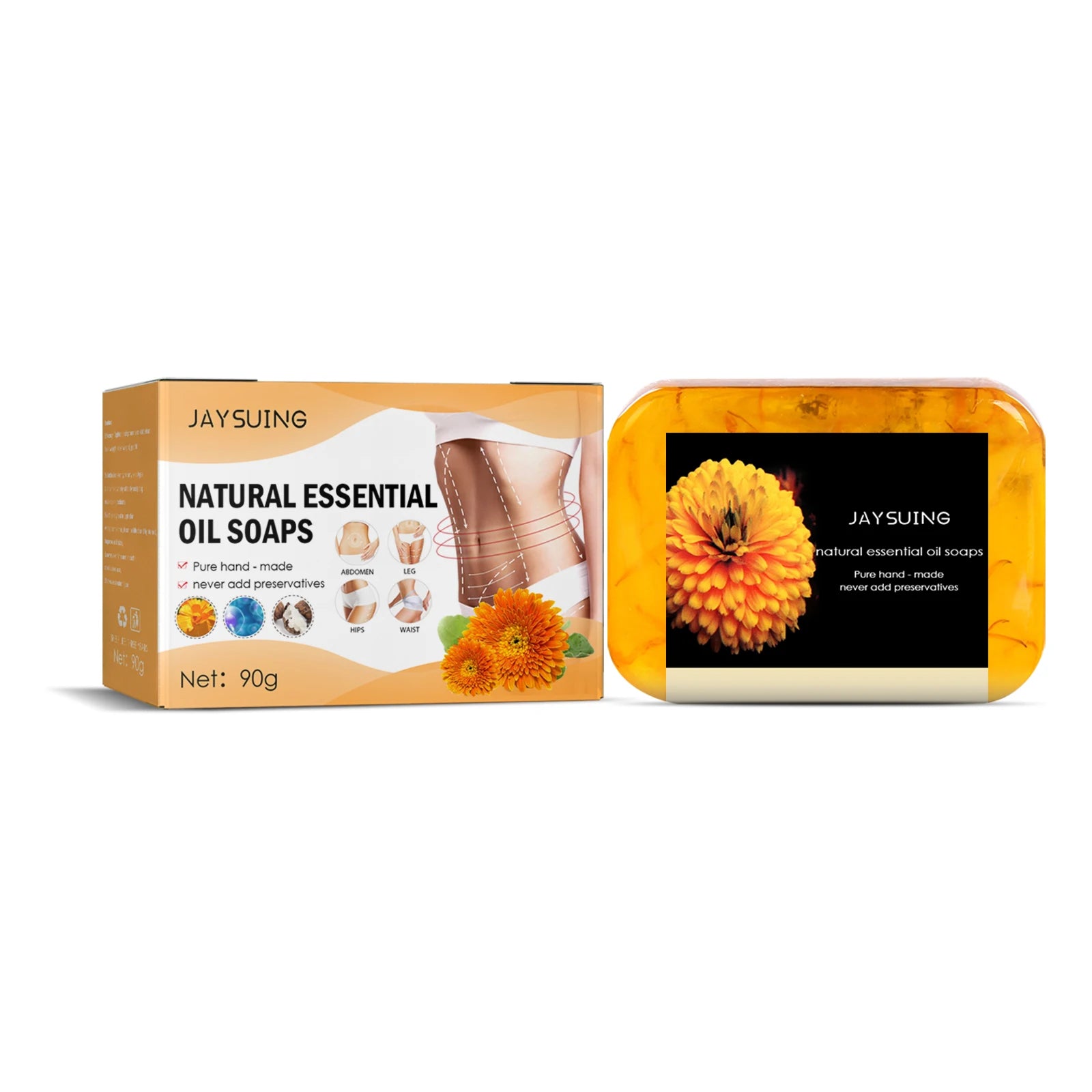 Organic Natural Herbal Soap Essential Oil Soap Deep Cleansing Whitening Soap Handmade