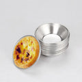 Hot 3D Aluminum Alloy Oven Baking Stainless Steel Round Cake Muffin Cake Egg Tart Mold
