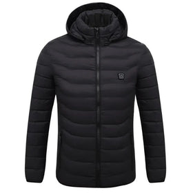 Men's Heating Clothing Winter Smart Heating USB Charging Cotton Clothing Men's Jacket Unisex Heated Jacket for Winter