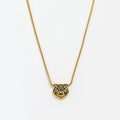 Joolim Rope Chain Tiger Pattern Pendant Necklace Stainless Steel Necklace Jewelry Wholesale Drop Shipping