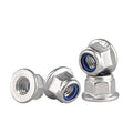 DIN 6926 M4 M5 M6 M8 Nylon Insert Jam Lock Nuts Hex Flange Nut