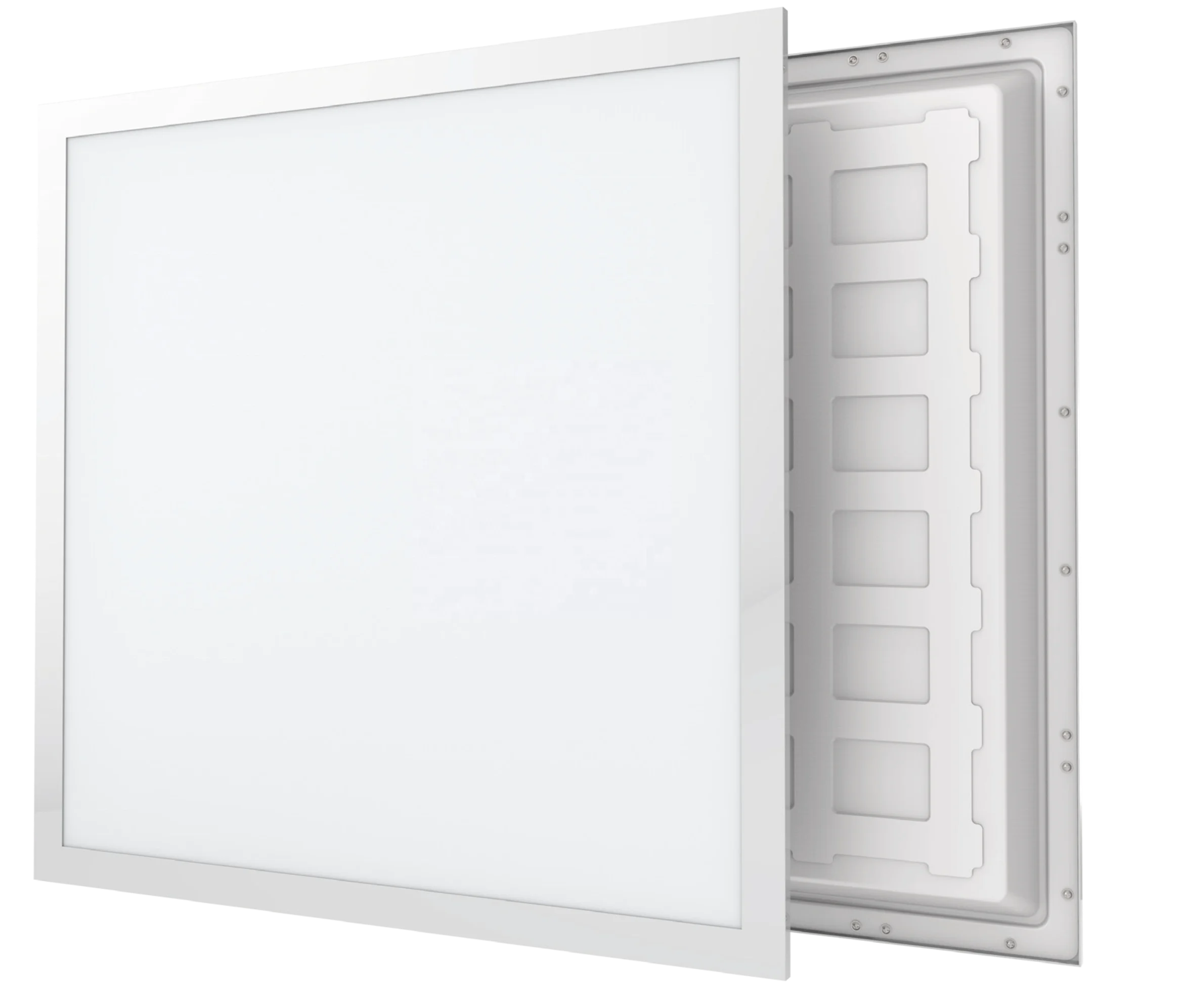 Modern Square LED Panel Light SMD2835 34W Power 4000K CCT Integrated Ceiling for Home Office Iron Body PC Certified ROHS