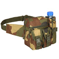 Outdoor Hunting Hiking Tactical Waist Bag Water Bottle Holder Kettle Pouch Belt Fanny Pack Pouches Buckle Men Bum Bag