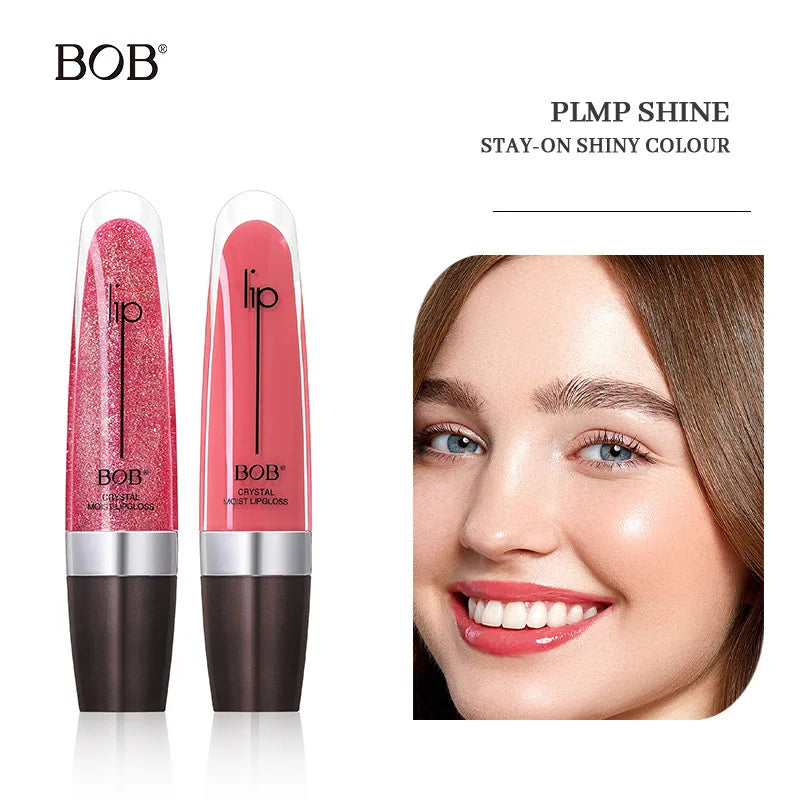 Wholesale Luxury Lip Gloss Mirror Water Gloss Lip Glaze Pearl Matte Cream Waterproof Pigment Moisturizing Shinny Lipgloss