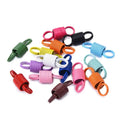 DIY Color Paint Metal Spring Double Hole Tension Diy Jewelry Accessories Extended Tension Spring Wire Small Dual Hook Tension