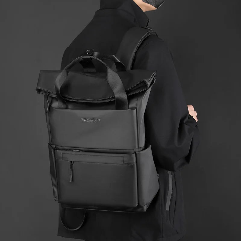 Large Capacity New College Students Short Trip Computer Backpack Light Leisure School Laptop Bag