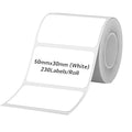 Waterproof Adhesive Synthetic Paper Food Square Stickers Roll Durable Printing Business Brand Logo for Snacks Bottle Labels