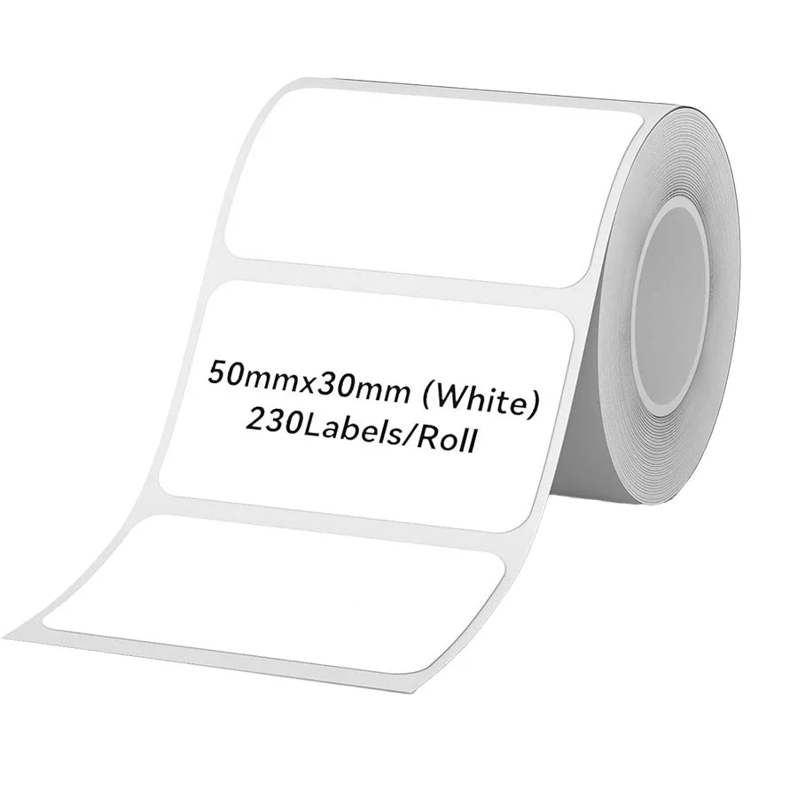Waterproof Adhesive Synthetic Paper Food Square Stickers Roll Durable Printing Business Brand Logo for Snacks Bottle Labels