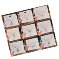 DAIHE Hot Sales Non Tarnish Fashion Jewelry Titanium Steel Pearl Diamond Necklace for Women