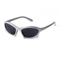 STORY STY20916G Fashion Silver Sun Glasses Futuristic Irregular Outdoor Riding Sports Y2K Sunglasses Custom LOGO