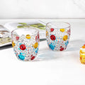 Italian Design Crystal Glass Water Cup Household Drinking Whiskey Tumbler Hand-painted Colorful Beer Mug