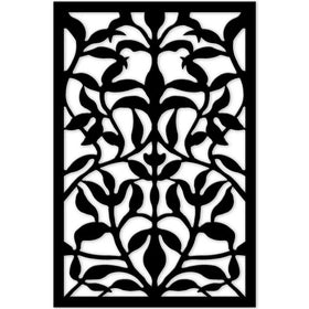 Outdoor Steel Privacy Screens Garden Panels 6 Feet Laser Cut Heat Treated Eco-friendly Weather Resistant Powder Coated DIY