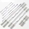 GYM Fitness Equipment 1.2m 1.5m 1.8m 2.2m Straight Curved Weight Lifting Barbell