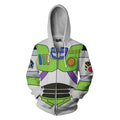 Toy Story 4 Hoodie Woody Costume Buzz Custom Sweatshirt 3D Printed Poster Cosplay Zip Men's Hoodies Coldker