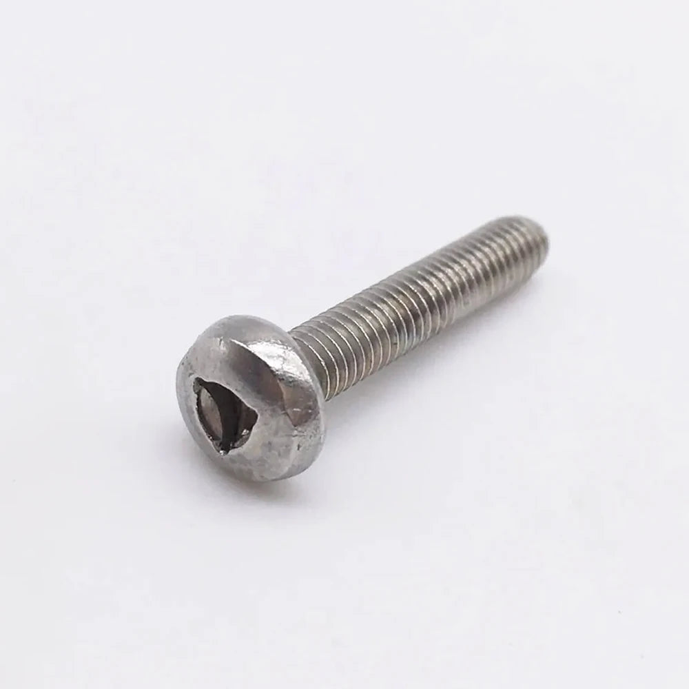 18-8 Stainless Steel 304 316 Customized Special Security Bolts M2 M3 M4 M5 M6 M8 Triangle Socket Pan Head Security Screws