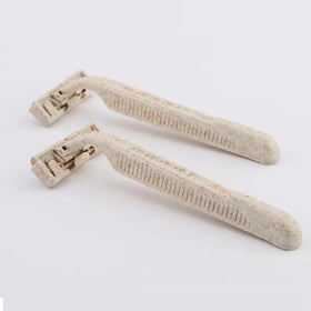 Eco-Friendly SMP PMU Tattoo Tool Biodegradable Biowheat Straw Face Razor Eyebrow Trimmer