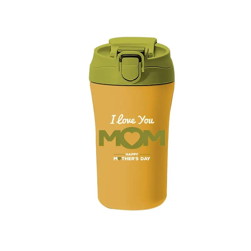Insulated Coffee Tumblers Double Walled Stainless Steel Tumbler Travel Coffee Mug with Dual-use Lid and Straw for Woman and Man