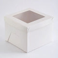 Factory Direct Sale Easy to Disassemble square Durable White Cake Box