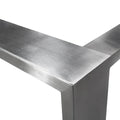 OEM Custom Laser Tube Cutting Service Stainless Steel Frame Processing Parts Welding Grinding Brushed Sheet Metal Fabrication