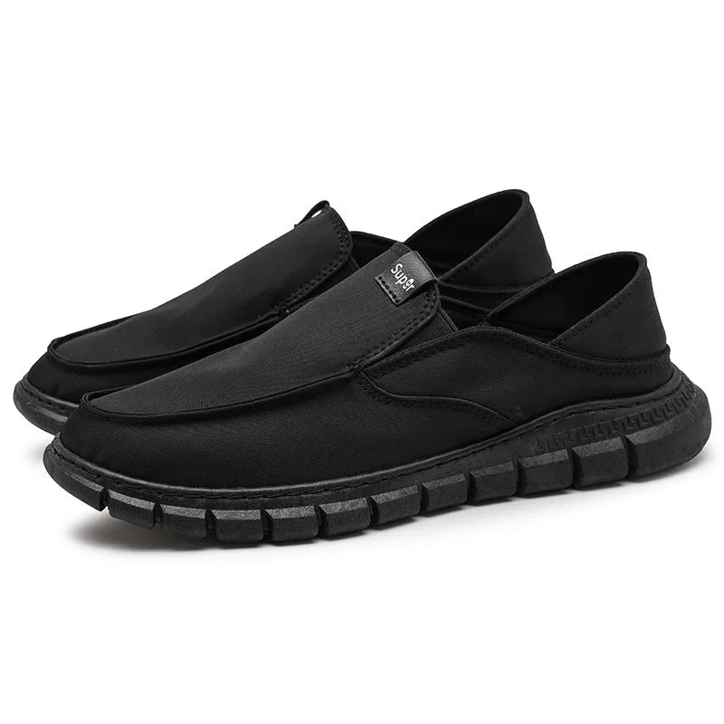 2026 New Umbrella Cloth Shoes Breathable Men's Lazy Casual Shoes
