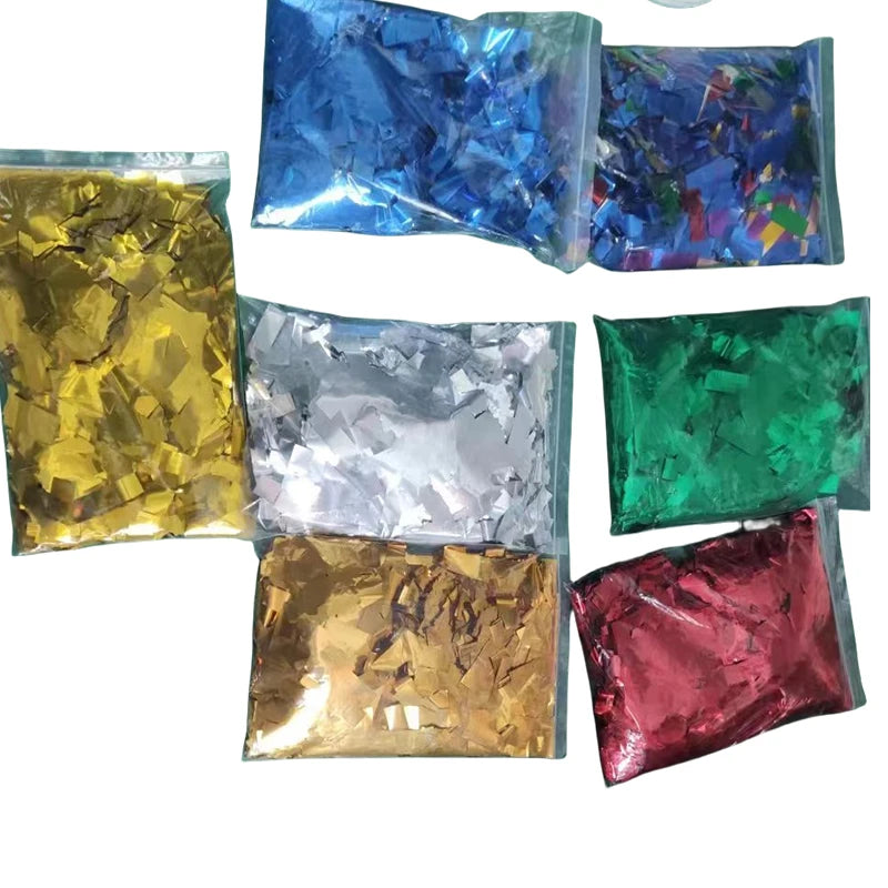1kg Shiny Gold Silver Metallic Confetti Paper for Christmas Wedding Party Non-Toxic Environment-Friendly Biodegradable Confetti