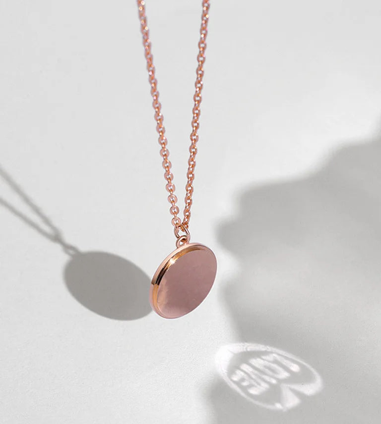 New Design love 520 Language Fashion Light Projection Necklace for for Couple