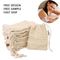 Custom Logo Soap Lather Bag Soap Storage Bag Wash Face Cleansing Foam Net Home Use Soap Lather Soap Exfoliating Soap Bag