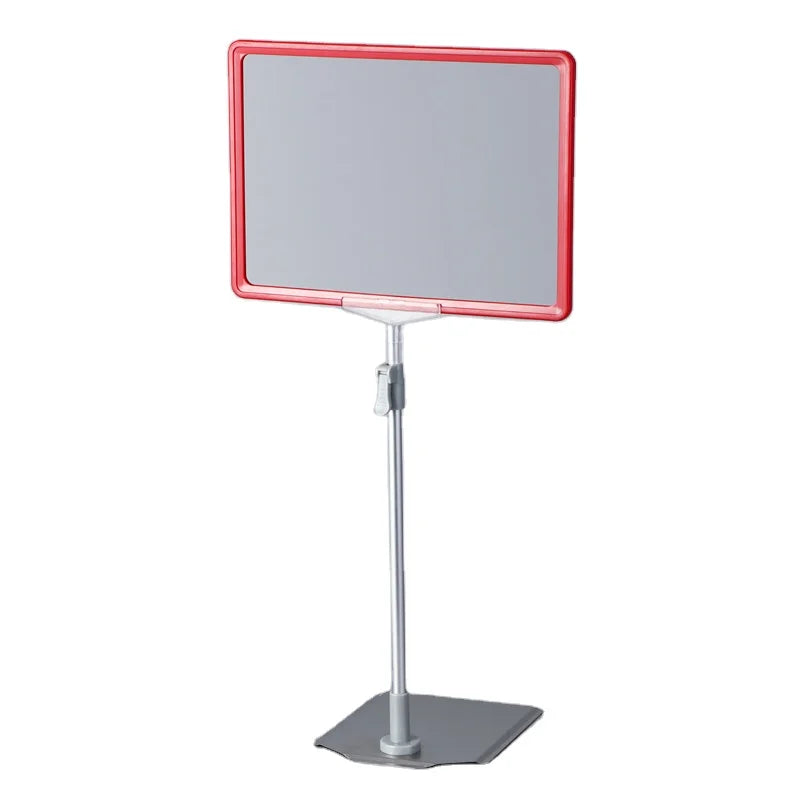 Hookei Source Factory Price Sign Label Holder Plastic Price Display Strand Frame