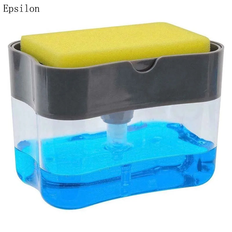 Epsilon Factory Hot Selling Press Soap Dispenser Kitchen Detergent Wash Presser