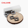 CHENGZHEN Abandon Blade 15X15X2.5 Carbide Spiral Knife - High Precision â‰¤0.005mm External Turning Tool RoHS Certified