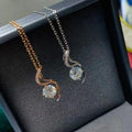 Hot Popular 925 Sterling Silver Toggle Clasp Necklace New Design Moissanite Pendant & Charm with Picture Inside