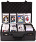 4 Row Graded Card Storage Box Trading Sports Card Case for BGS FGS & SGC Baseball Card Storage Case