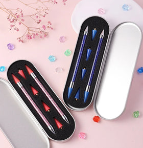 Professional Rhinestones Tools Pen Nail Art Candle Rhinestone Pen Diamond Dotting Candle Pick up Tool
