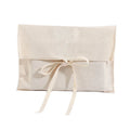 25*35cm  Envelope Cotton Bag Custom Tie Blank Natural Color Document Bag Clothes Digital Product Packaging Flip Bag New Style