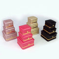 DOC Hot Sales Wholesale Pu Leather Jewellery Packaging Box With Custom Logo