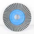 Raizi 115mm 125mm Diamond Flap Electroplated Grinding Disc Diamond Flap Disc Wheel for Tile Granite Concrete Glass Metal Marble