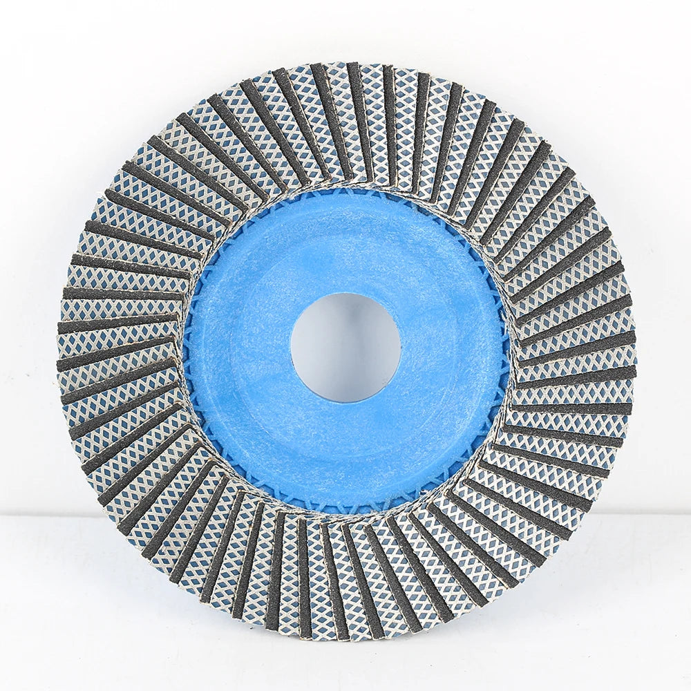 Raizi 115mm 125mm Diamond Flap Electroplated Grinding Disc Diamond Flap Disc Wheel for Tile Granite Concrete Glass Metal Marble