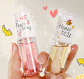 Big Brush Transparent Glitter Biting Lip Makeup Pearlescent White Base Honey Lip Gloss Moisturizing Lip Oil
