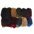 AliLeader 8inch Spring Twist Crochet Braids Bomb Synthetic Braiding Hair Jamaica Bounce Twists Crochet Hair for Women
