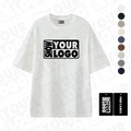 CB073-YPHD27 High Quality 270gsm 100% Cotton Heavy Weight Thick Oversized Jersey Eco-Friendly Custom Print Drop Shoulder