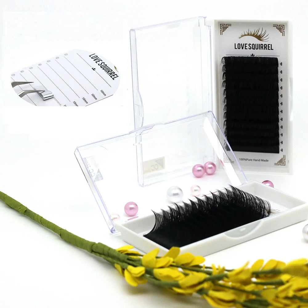 Yucagci Own Brand Eyelash Extension Professional  Eyelash Extension Wholesale Mink Factory Provide Best Eyelash Extension
