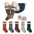 Medias Unisex Para Bebes Tube Non-slip Children's Warm Socks Combed Cotton Floor Slouch Baby Knit Socks for Toddler Boy Girl