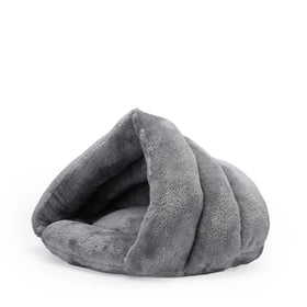 Factory Outlet Fashion Winter Warm Belt Closure Triangular Pet Nest Plush Cotton Material