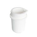 High Temperature Resistance 4KG Gold Capacity Alumina Ceramic Crucible for Melting Precious Metal for Jewelry Tools