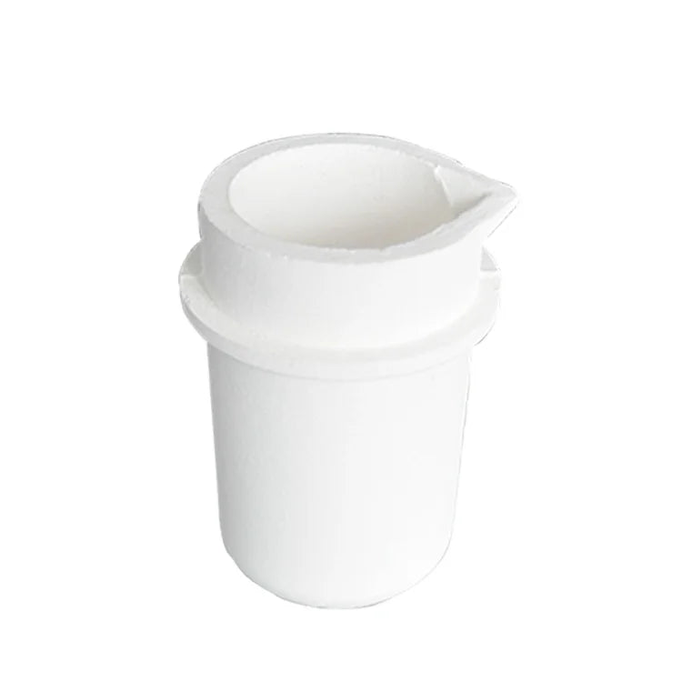 High Temperature Resistance 4KG Gold Capacity Alumina Ceramic Crucible for Melting Precious Metal for Jewelry Tools
