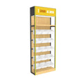 Economical Grocery Items Convenience Store Equipment Used in Supermarkets and Shopping Malls Double-sided Snack Shelves