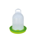 BERYS New 6L Chicken Drinker with Removable Legs 8L 10L 12L Double Cylinder 1.5L 3.5L Green White BYS-1.5L4D Thickened for Sale